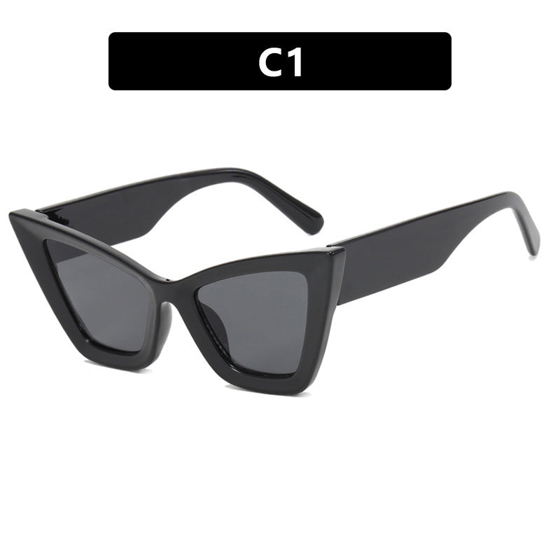 Grote Cat Eye Zonnebril