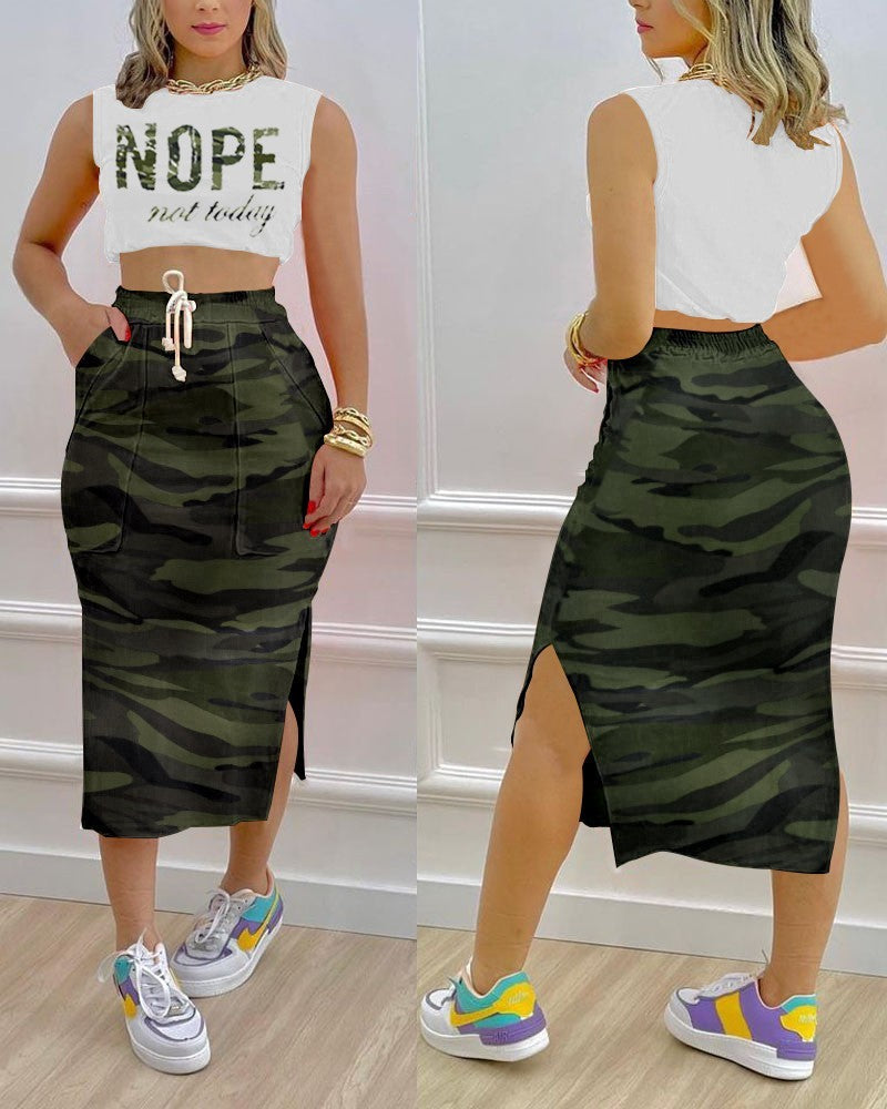 ✨ Trendy Casual Skirt Set voor Dames