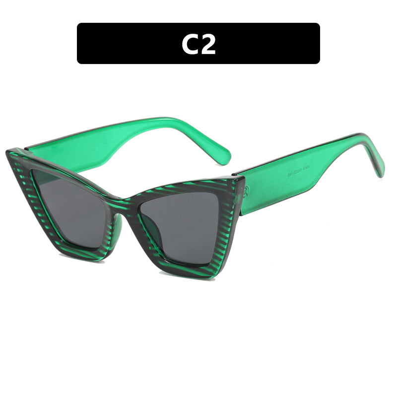Grote Cat Eye Zonnebril