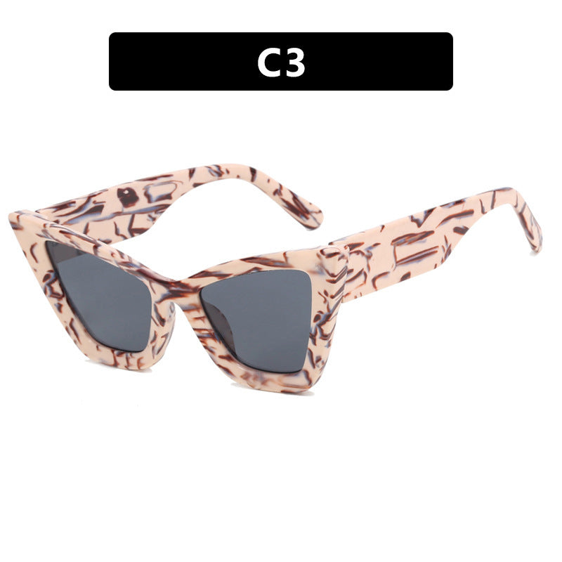 Grote Cat Eye Zonnebril