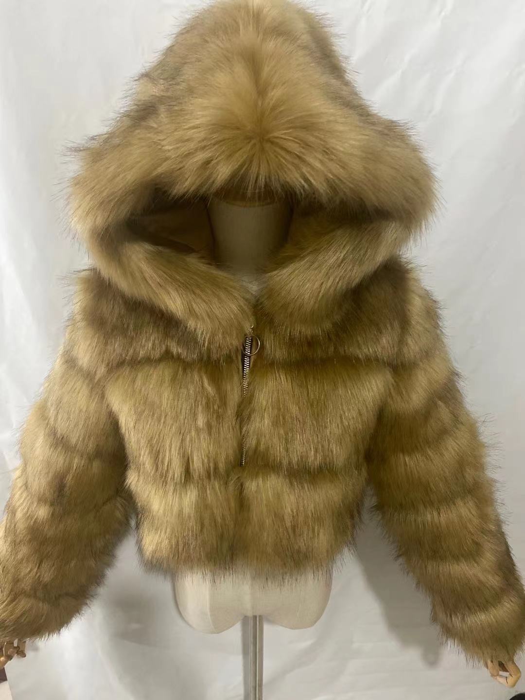 Trendy Teddyjack met Capuchon