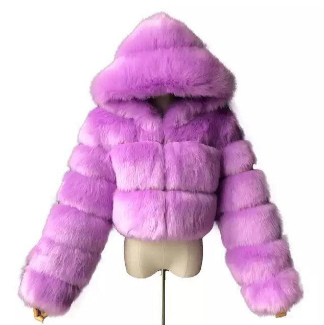 Trendy Teddyjack met Capuchon