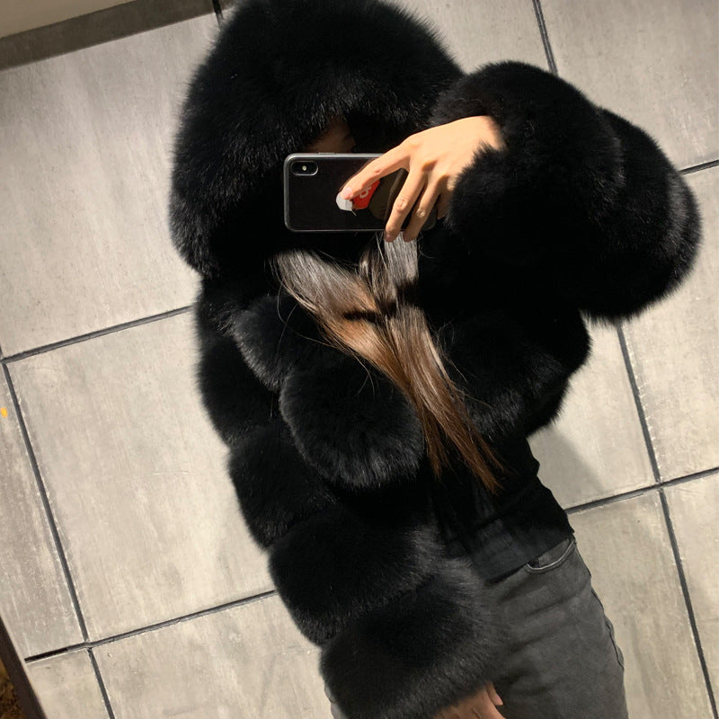 Trendy Teddyjack met Capuchon