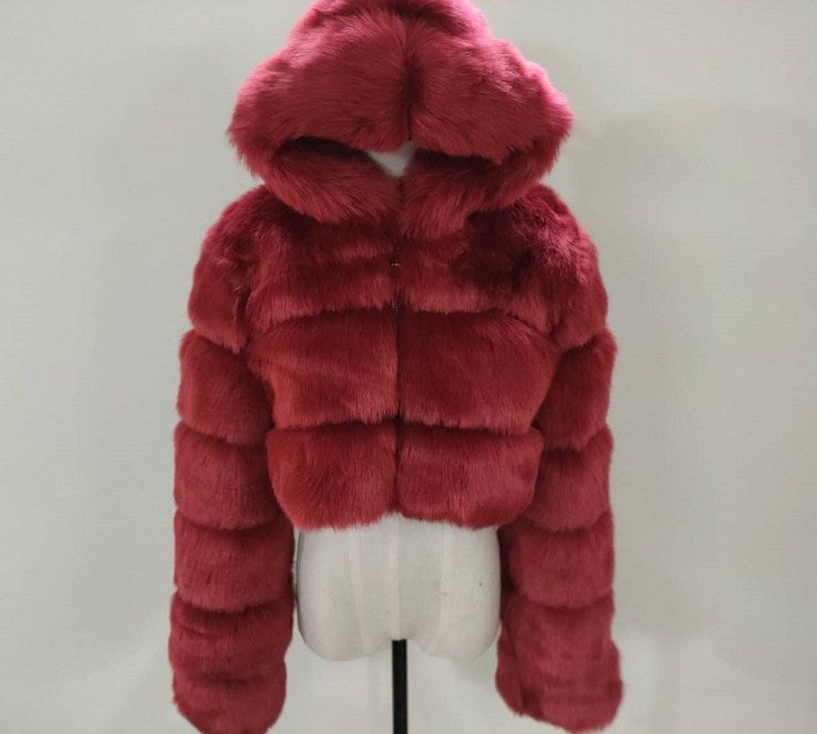 Trendy Teddyjack met Capuchon