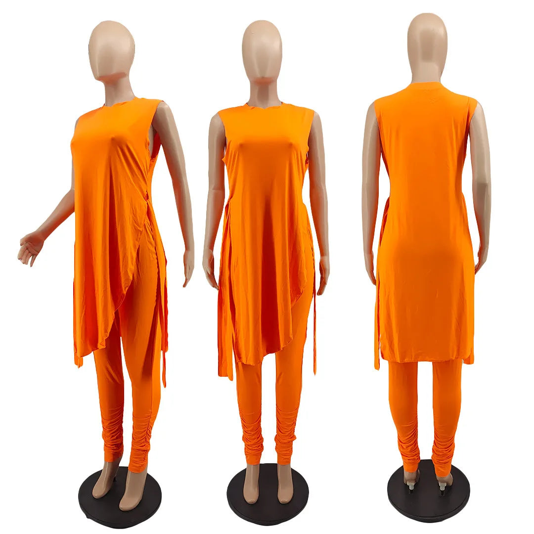 Comfortabele Plus Size Tweedelige Set