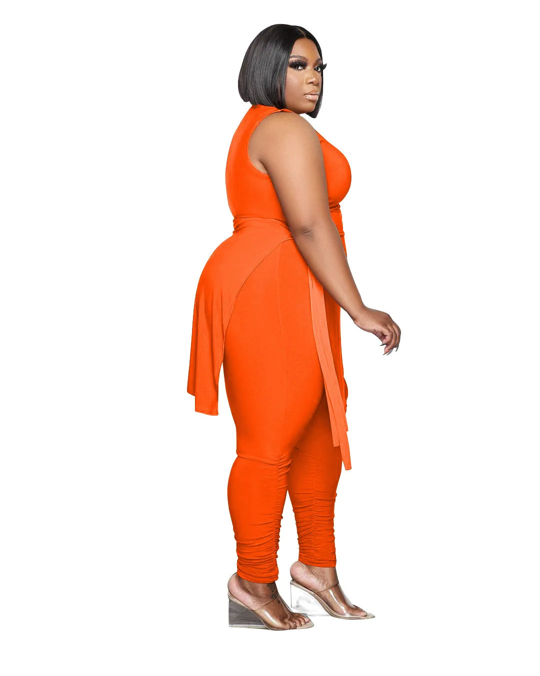 Comfortabele Plus Size Tweedelige Set