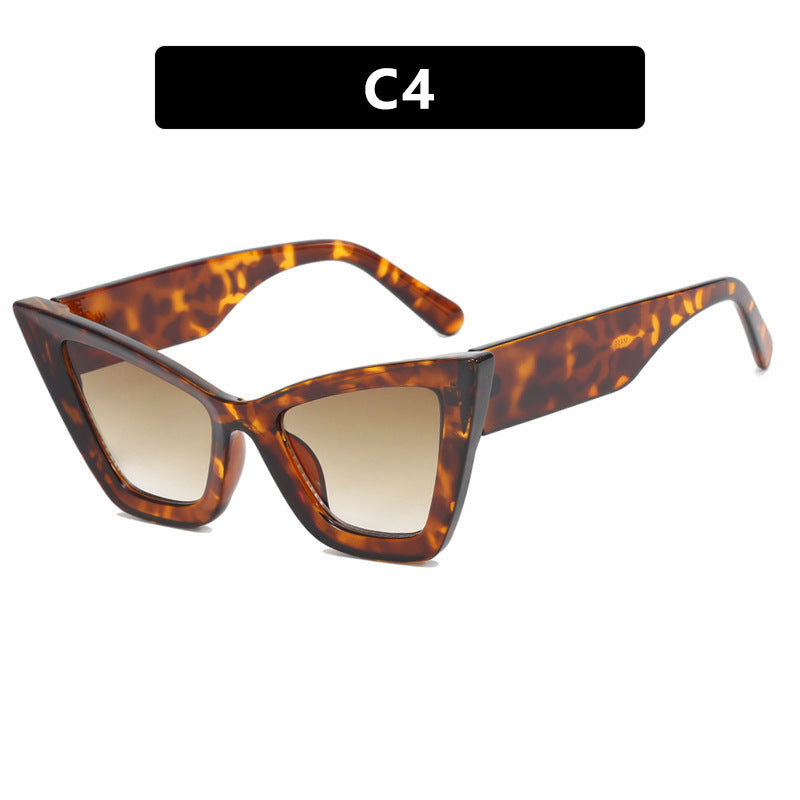 Grote Cat Eye Zonnebril