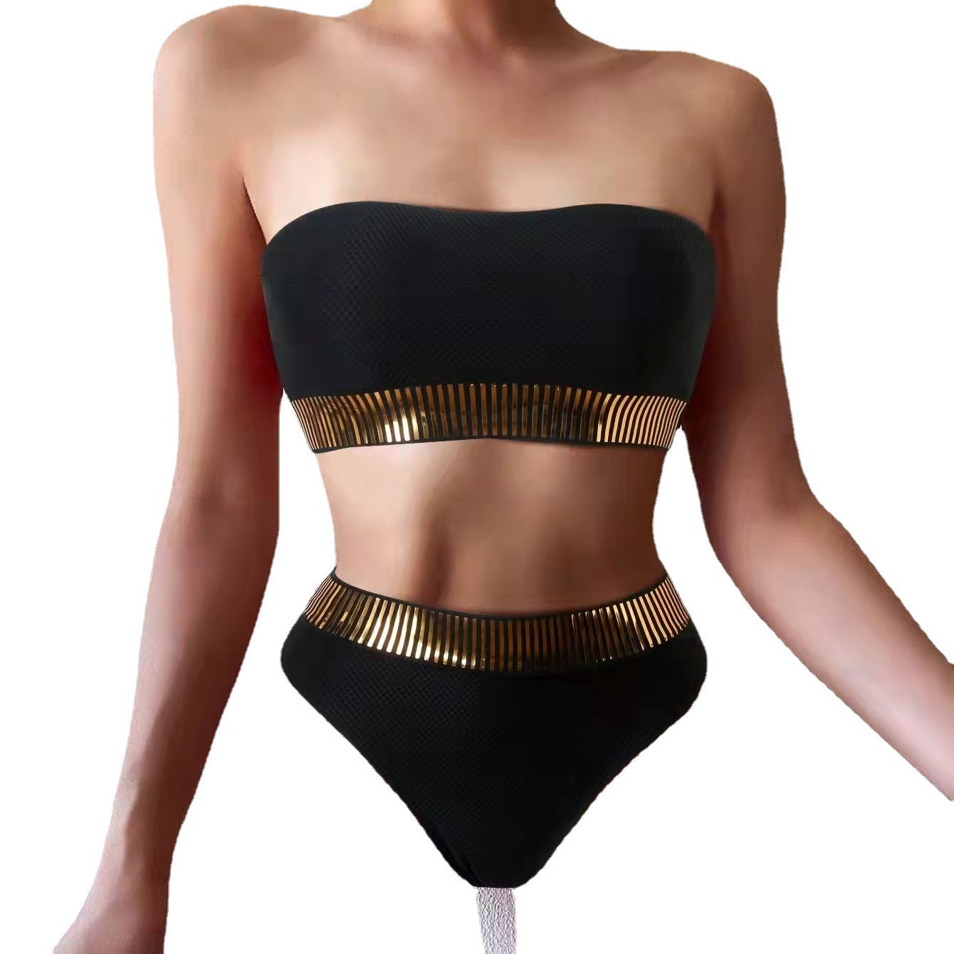 Dames Bikini met Hoge Taille