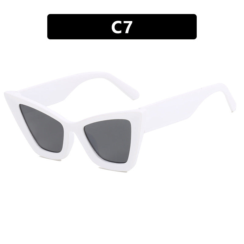 Grote Cat Eye Zonnebril