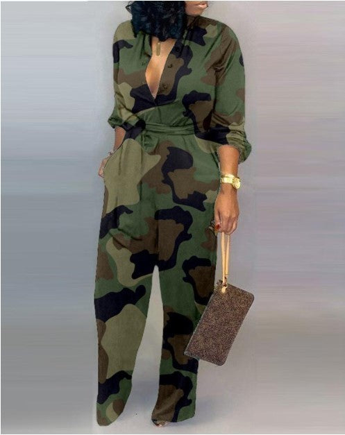 Dames Casual Loose Jumpsuit