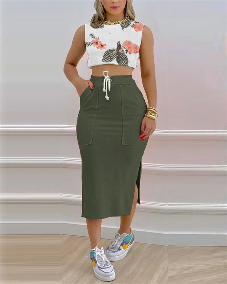 ✨ Trendy Casual Skirt Set voor Dames