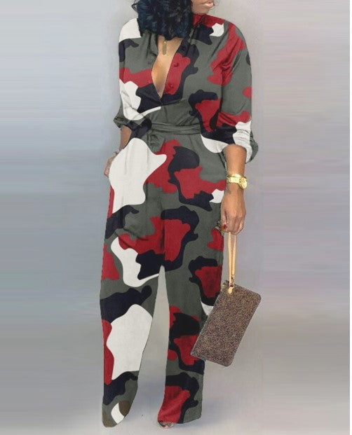 Dames Casual Loose Jumpsuit
