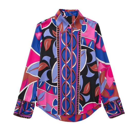 Luchtige Blouse met Print