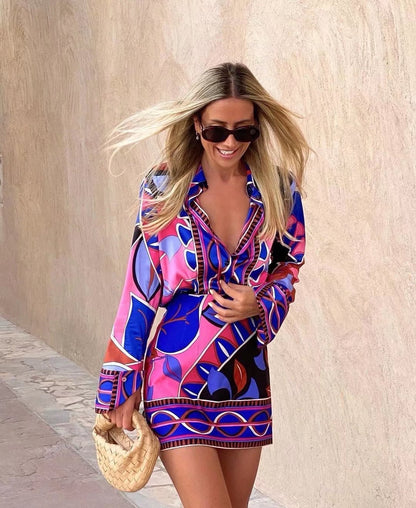 Luchtige Blouse met Print