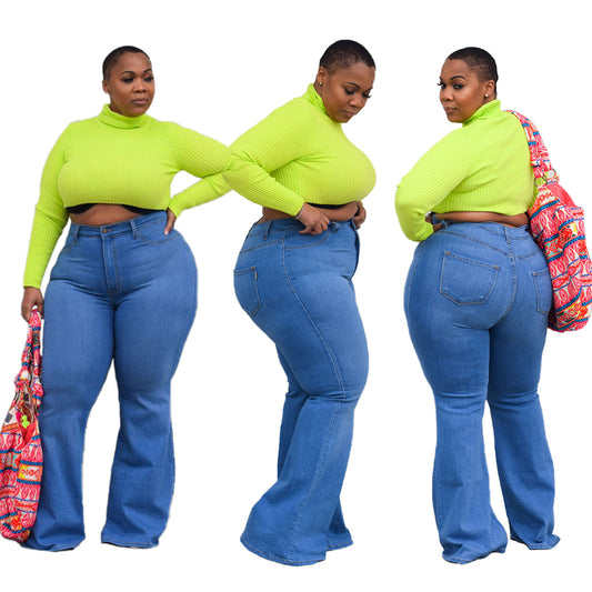 Plus Size Stretch Denim Jeans