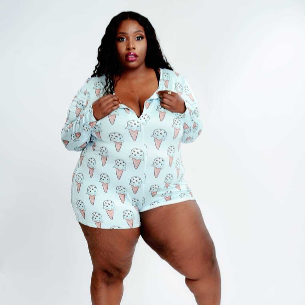 Zachte & Stijlvolle Plus Size Onesie Pyjama