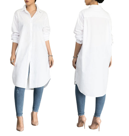 Fashion Dames Middellange Blouse