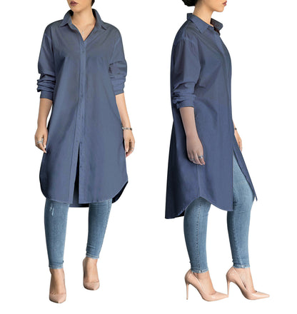 Fashion Dames Middellange Blouse